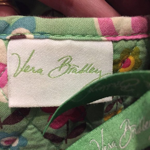 Vera Bradley Island Bloom Flower Crossbody Purse - Picture 7 of 9